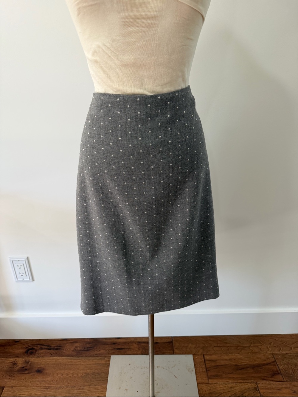 The Limited Polka Dot Pencil Skirt